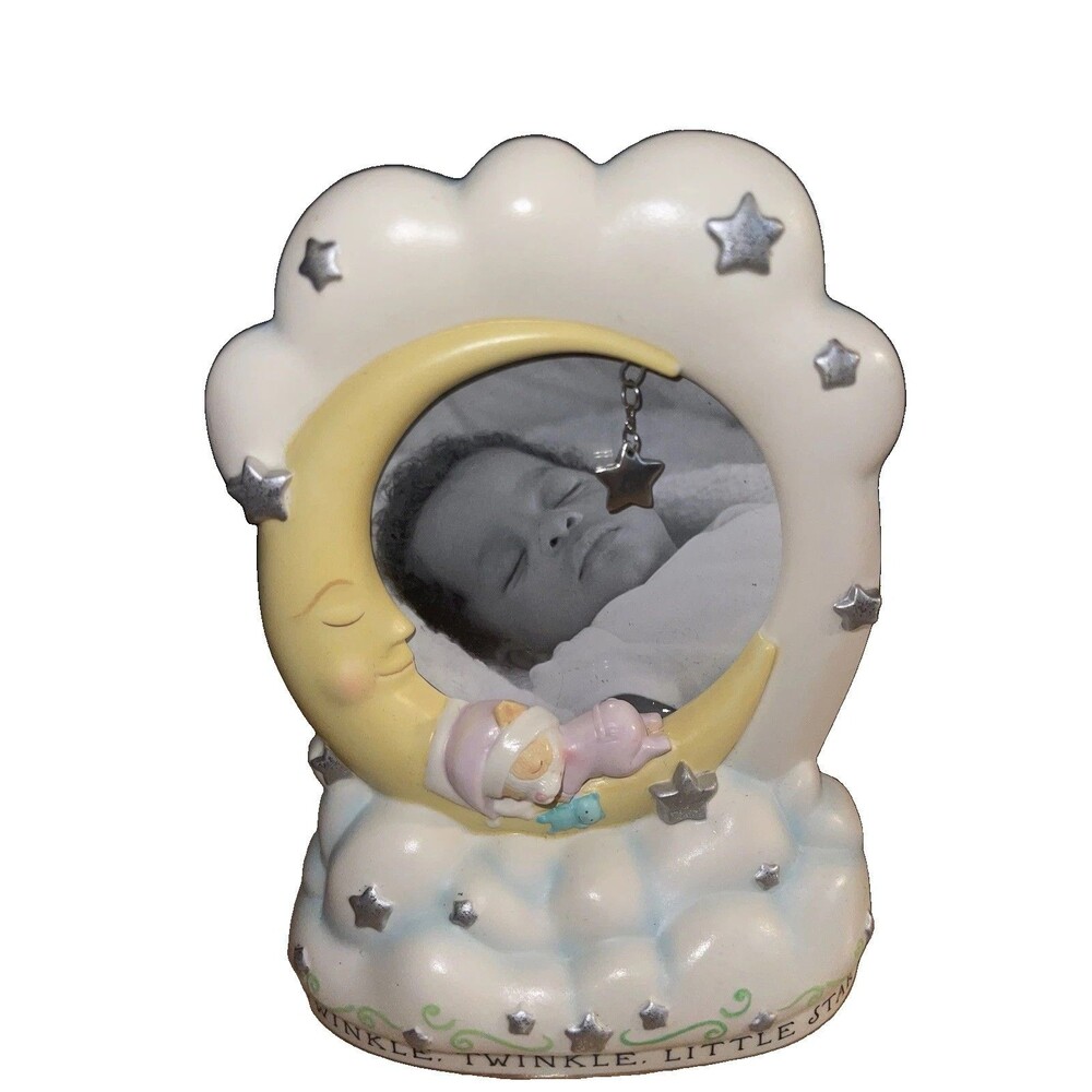 Vintage Nursery Room Twinkle Twinkle Little Star Picture Baby Frame Hallmark